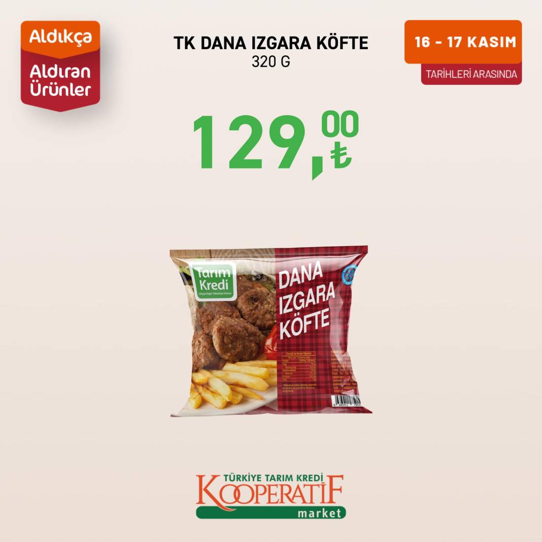 Tarım Kredi Market yine dev indirimle vatandaşın karşısına çıktı 30